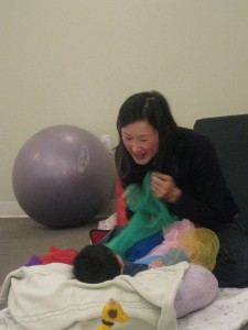 Playing with Your Baby & Promoting Development at 4 Months